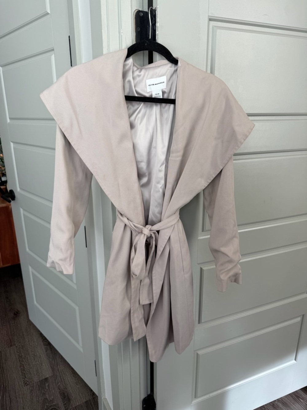Club Monaco Hanne Wrap Trench Coat